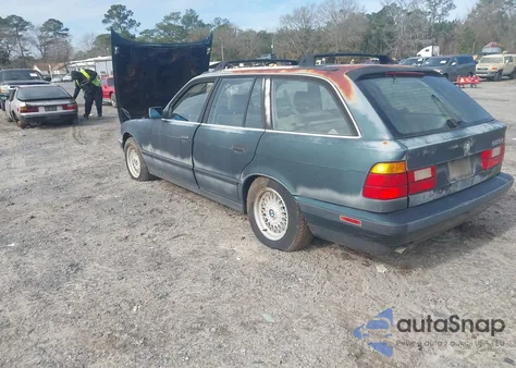 1993 BMW 525 It Automatic z USA, uszkodzony, nr VIN WBAHJ6318PGD23432